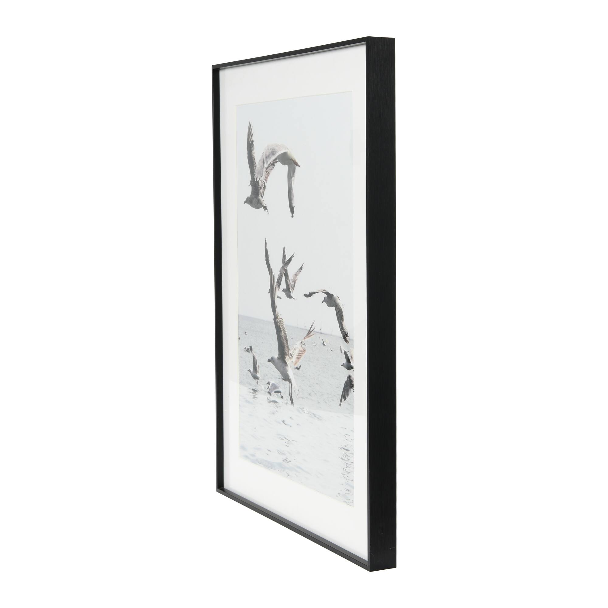 Hello Honey® Framed Seagulls in Flight Photo Print